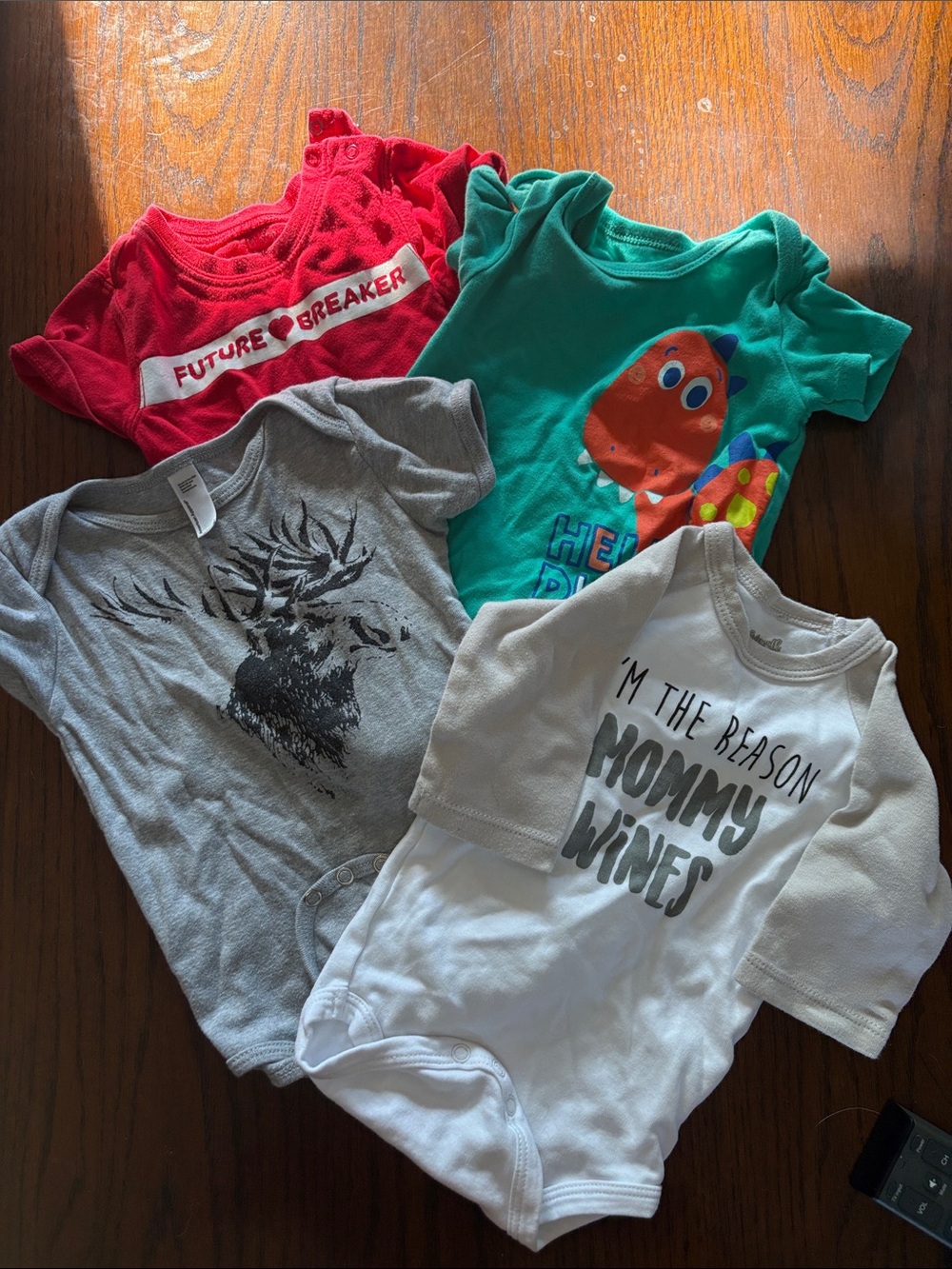 Baby Boy Bodysuits (x4)